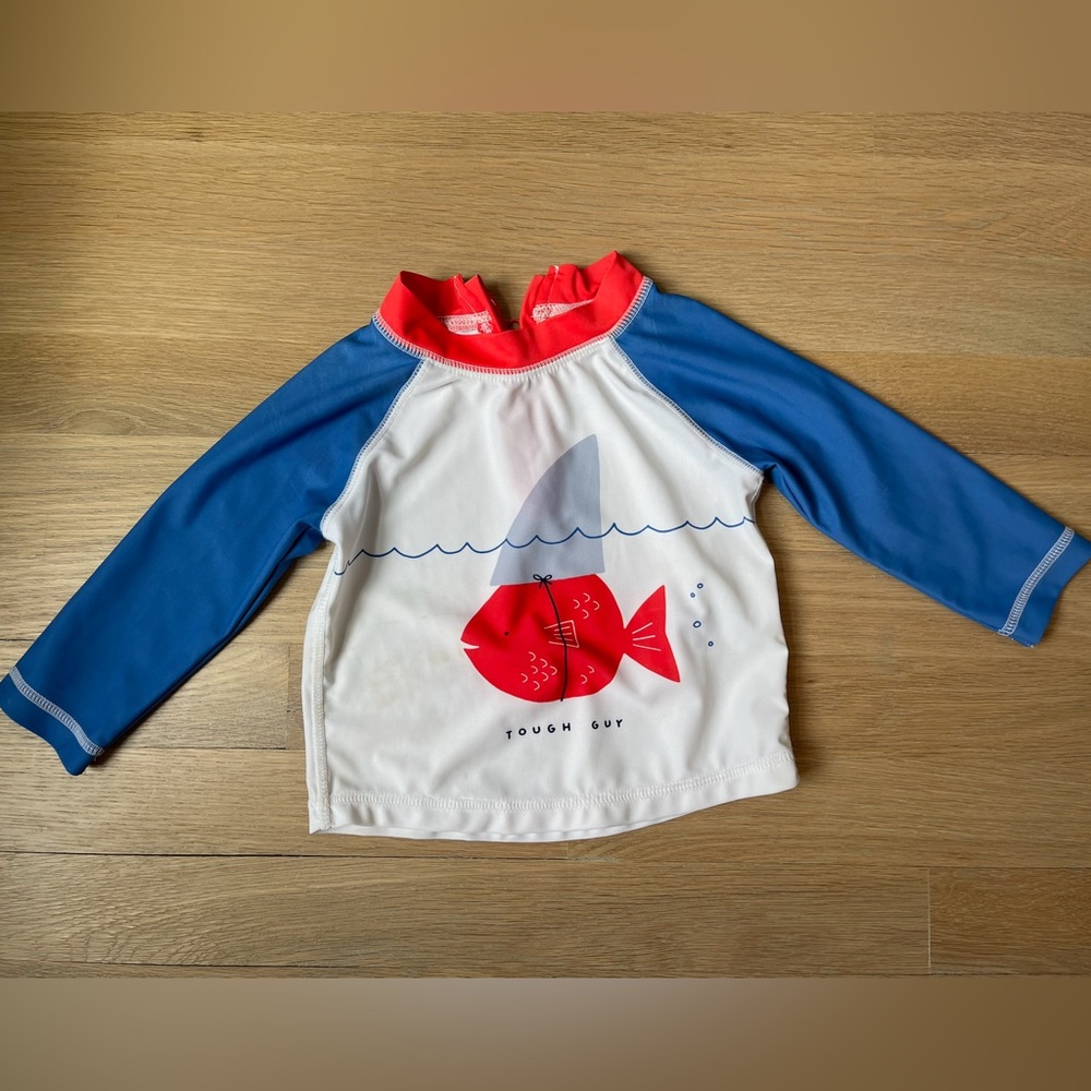 Baby Gap “Tough Guy” Rash Guard 6-12 Months